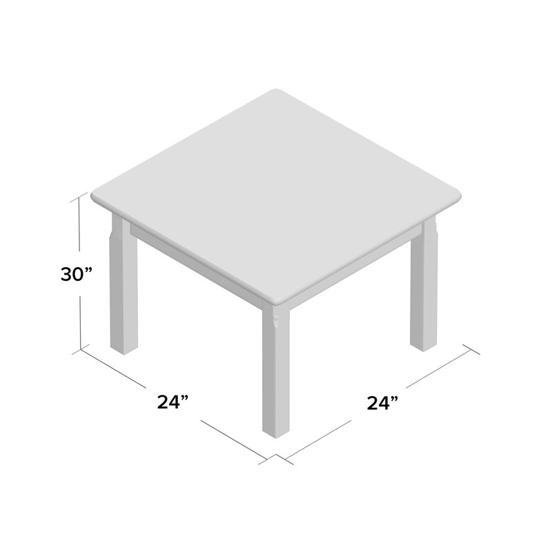 Wood Designs Square Activity Table & Reviews Wayfair